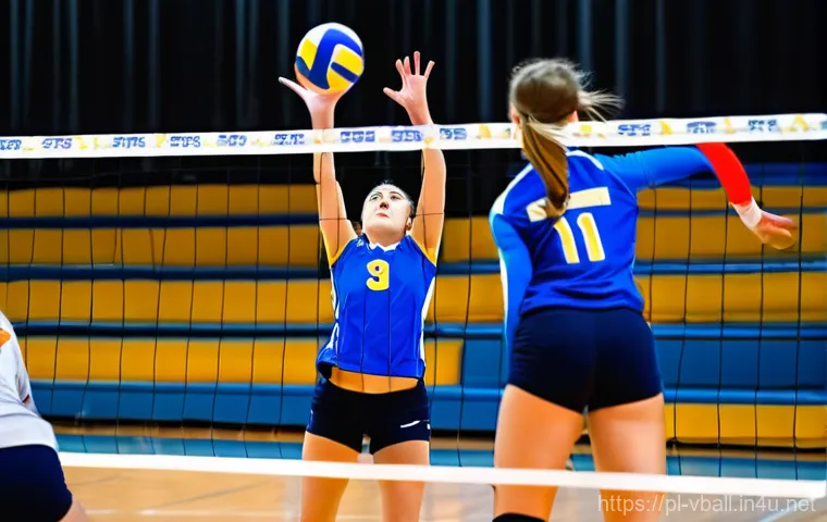 배구 코트 청소 방법 - **Prompt:** "A pristine indoor wooden parquet volleyball court, gleaming under bright overhead light...