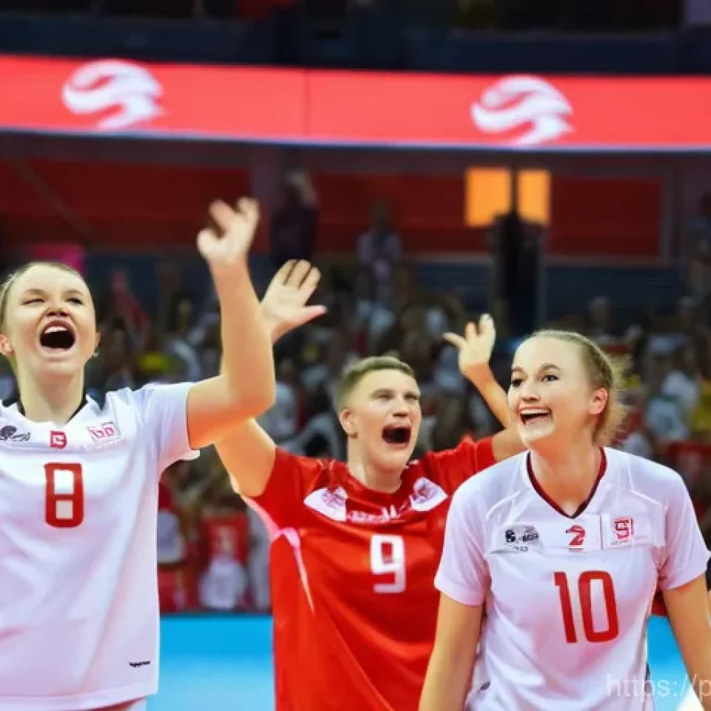 배구 선수들의 명언 - **Prompt 1: The Unbreakable Bond of the Polish Volleyball Team**
"A vibrant, dynamic shot of the...